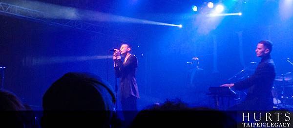 Hurts傷痛樂團台北演唱會@Legacy