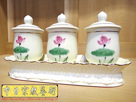 F2702.神桌佛桌佛具精品~長盤蓮花供杯(牙白色).JPG F2702.神桌佛桌佛具精品~長盤蓮花供杯(牙白色).JPG