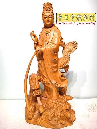 L4601.騬龍觀音木雕神像 站龍觀世音菩薩神桌佛像雕刻.JPG L4601.騬龍觀音木雕神像 站龍觀世音菩薩神桌佛像雕刻.JPG