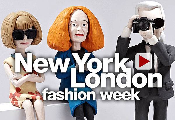 Anna Wintour安娜溫圖和卡爾拉格斐Karl Lag