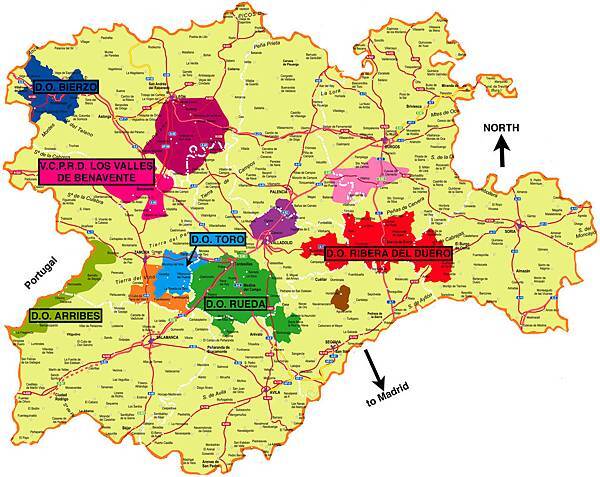 castilla-y-leon-wine-region-map castilla-y-leon-wine-region-map