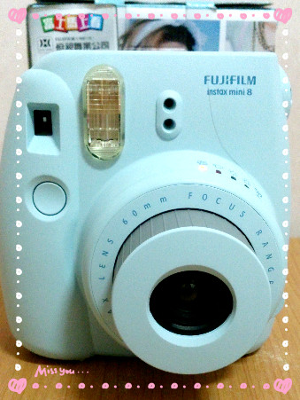 ◎3C◎FUJIFILM instax mini 8 – 拿到一定尖叫的繽紛馬卡龍拍立得相機