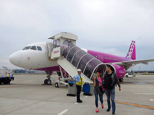 2014 OSAKA TRIP推荐PEACH AIRLINE先行座