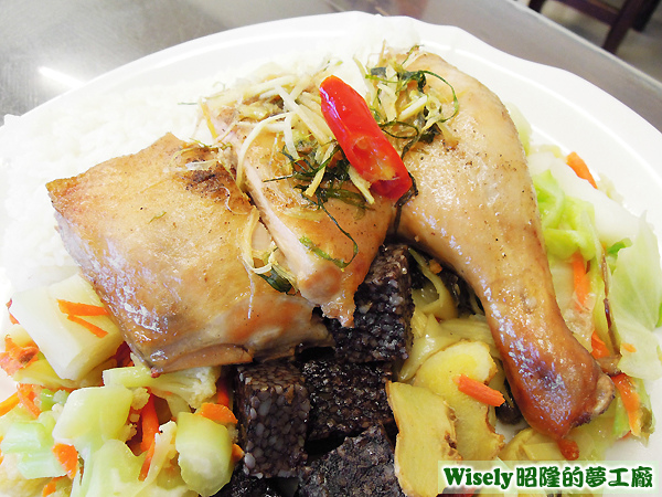 蔥油雞腿 蔥油雞腿