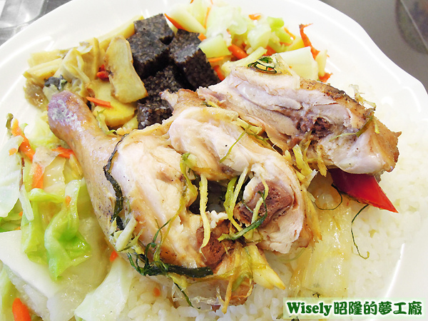 蔥油雞腿 蔥油雞腿