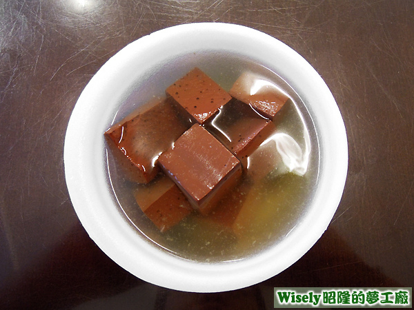 豬血湯 豬血湯