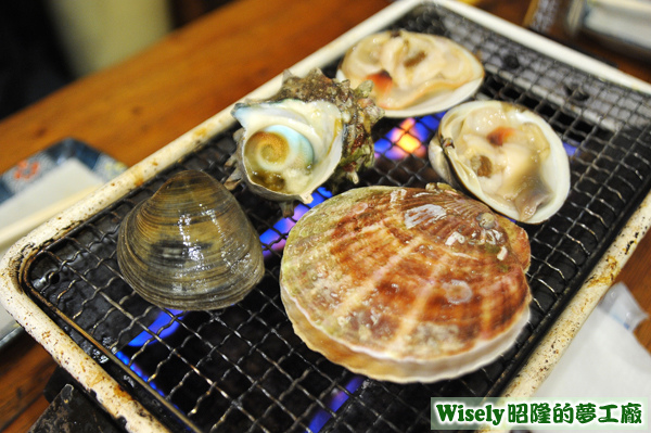 烤貝殼 烤貝殼