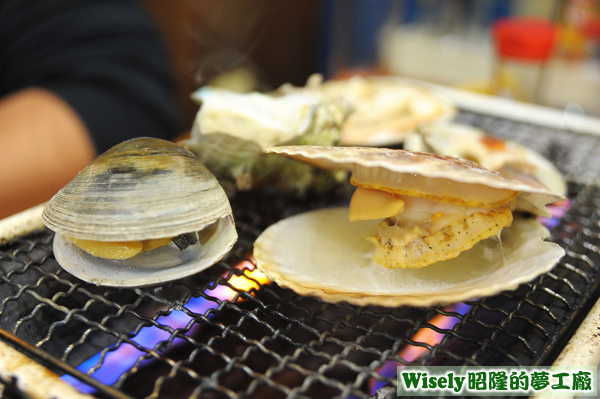 烤貝殼 烤貝殼