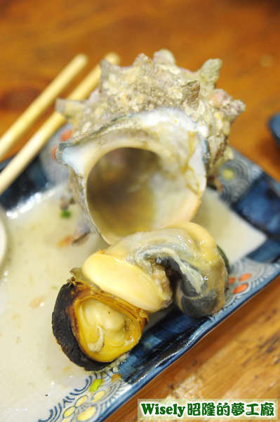 烤貝殼 烤貝殼
