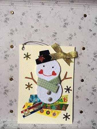 2013.12聖誕吊飾明信片