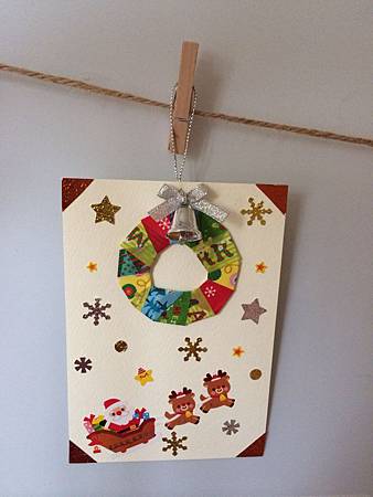 2013.12聖誕吊飾明信片