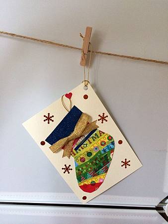 2013.12聖誕吊飾明信片