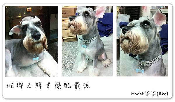 琺瑯名牌實際配戴照2