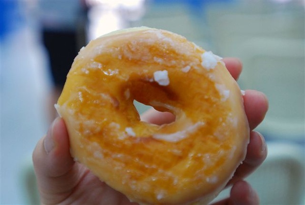好吃的Krispy Kreme doughnut