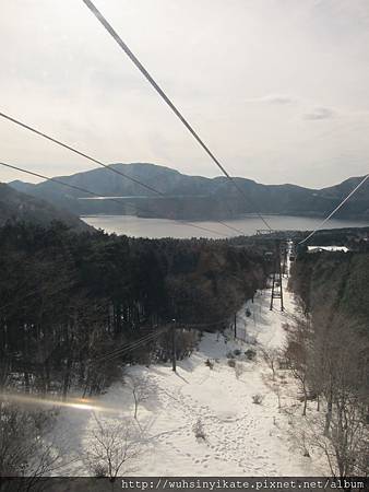 箱根空中纜車 遠眺蘆之湖 箱根空中纜車 遠眺蘆之湖