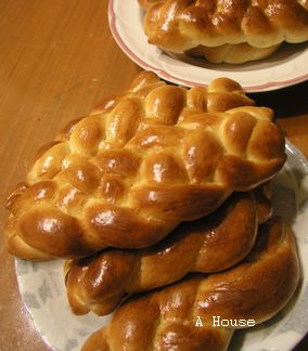 Alex做的「辮子麵包」(2011.10)