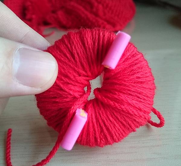 製作毛線球