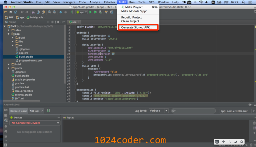 Android Studio Gradle配置簽名發布release詳解 Android Studio Gradle配置簽名發布release詳解