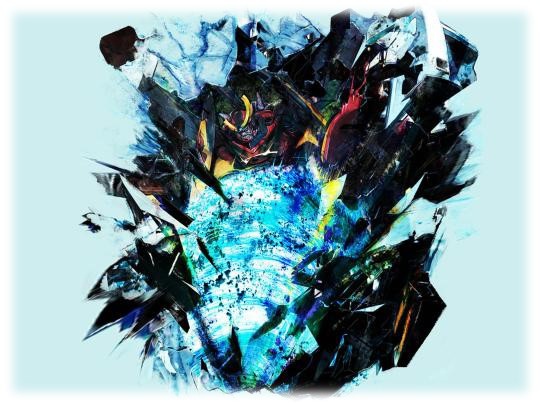 超帥氣，吃我的鑽頭吧！