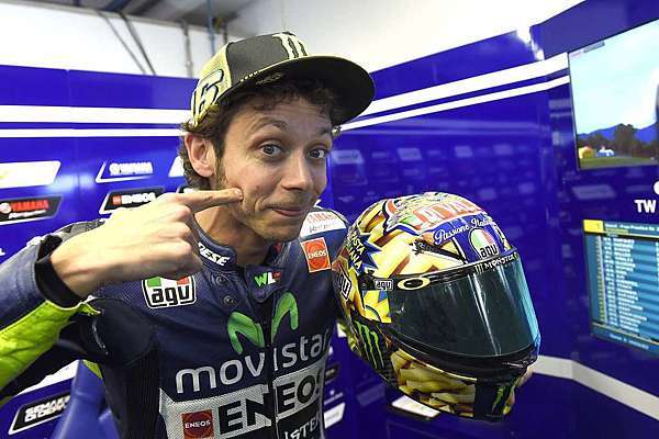 Valentino rossi mugello helmet 2025