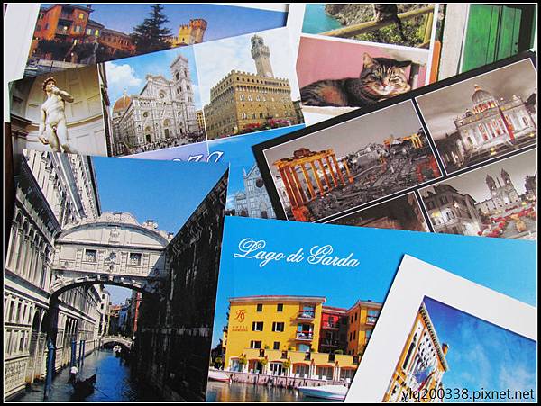 寄給自己的明信片