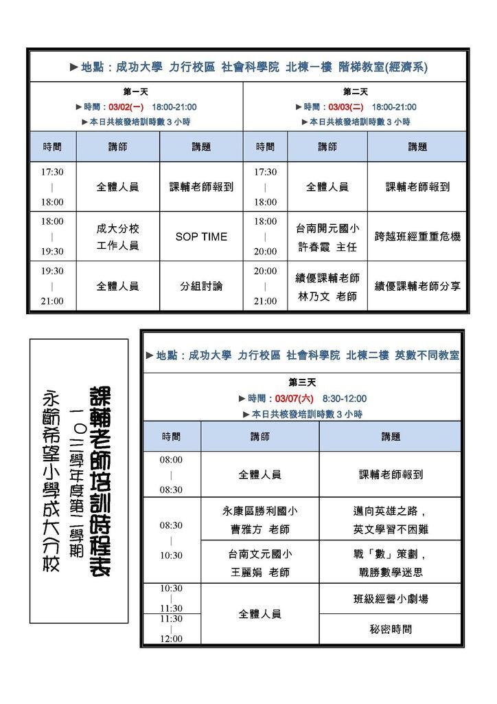 1032課輔老師培訓 1032課輔老師培訓