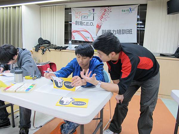 2.課程中:toby老師細心指導學員 2.課程中:toby老師細心指導學員