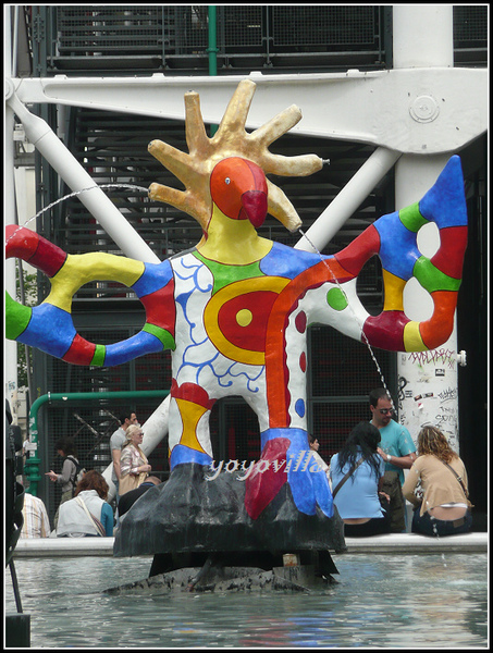 Pompidou, Paris, France 法國 巴黎 龐畢度
