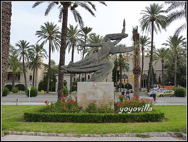 西班牙 帕爾馬 港口區 Harbor area, Palma, Spain
