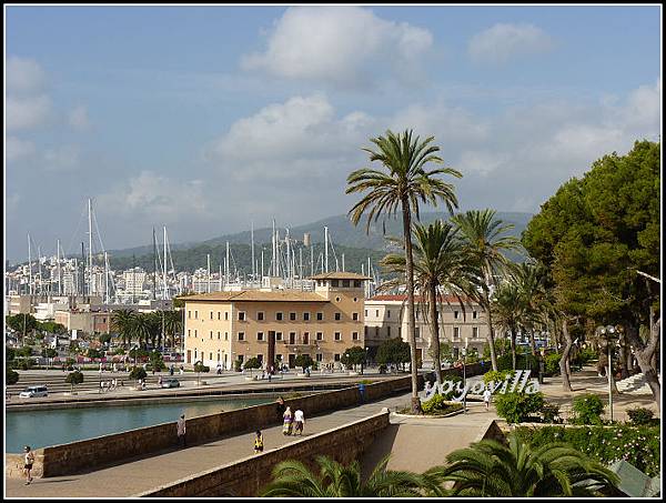 西班牙 帕爾馬 港口區 Harbor area, Palma, Spain