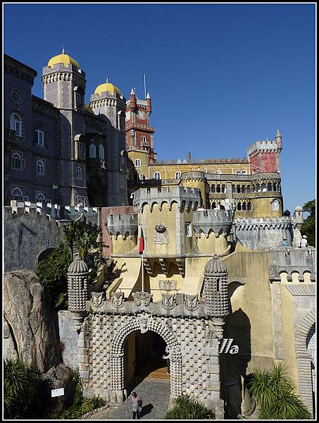 葡萄牙 新特拉 佩納宮 Palácio Nacional da Pena, Sintra, Portugal