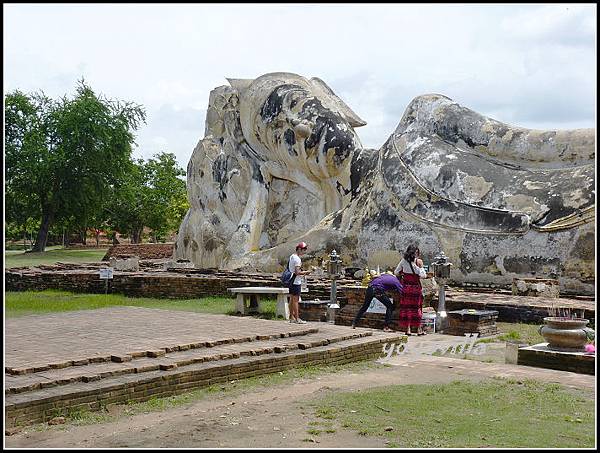泰國 大城 臥佛 Lokayasutha, Ayutthaya, Thailand