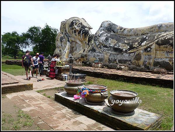 泰國 大城 臥佛 Lokayasutha, Ayutthaya, Thailand