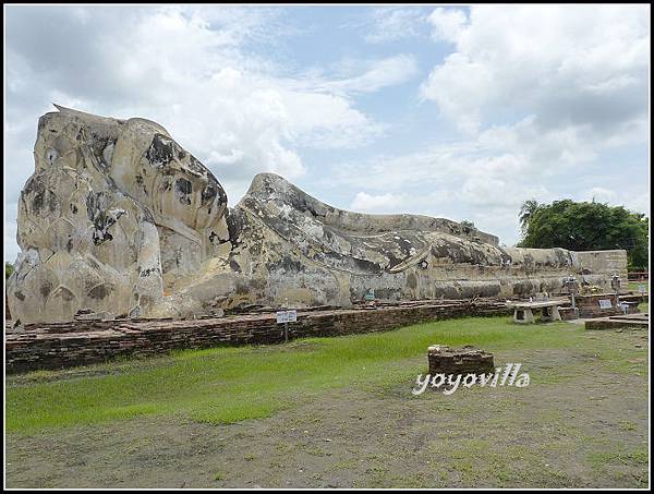泰國 大城 臥佛 Lokayasutha, Ayutthaya, Thailand