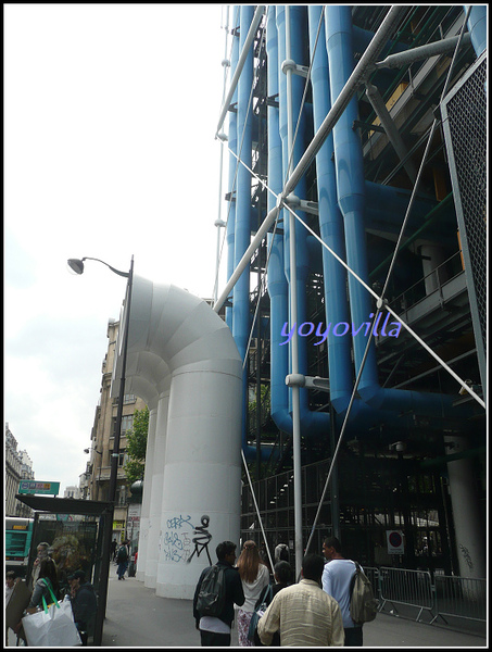 Pompidou, Paris, France 法國 巴黎 龐畢度