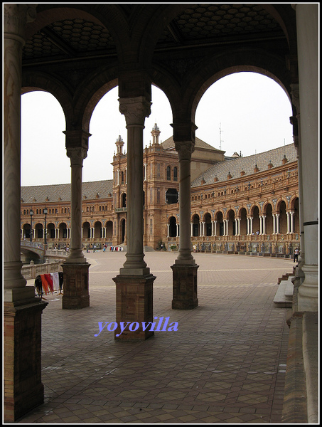 西班牙 賽維利亞 西班牙廣場 Plaza de Espana, Sevilla, Spain