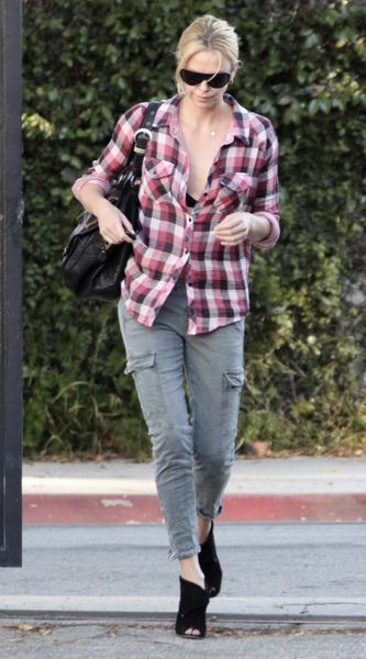 plaid shirt