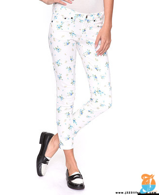 f21 Bluebonnet Denim Capris