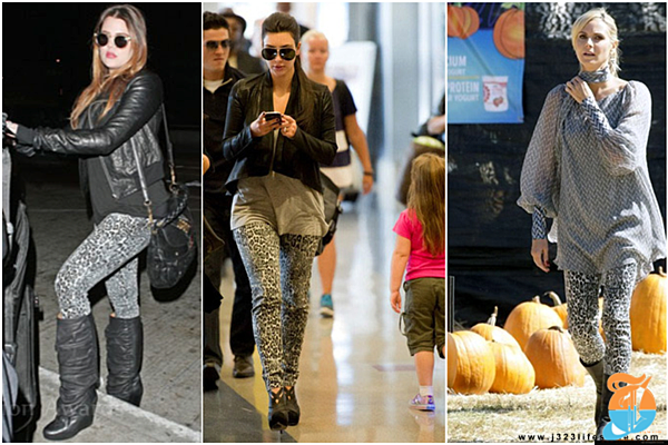 j brand leopard celebs