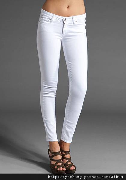 Paige Premium Denim Verdugo Jegging in Optic White