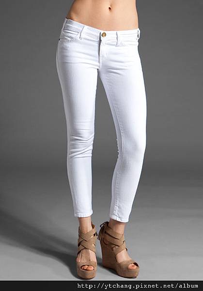 c/e white jeans