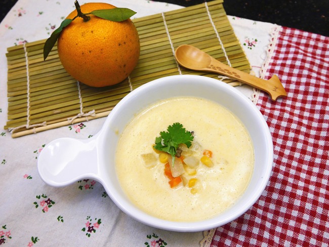 babymoov調理機 寶寶版玉米濃湯 食譜 副食品 【食譜4/20更新】精選80道4M-2Y寶寶副食品+烘焙點心。新手媽媽懶人速成包