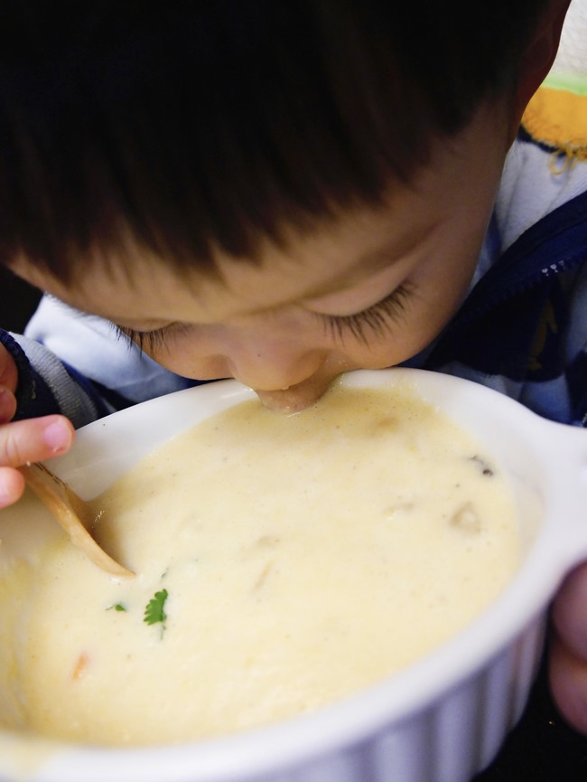 babymoov調理機 寶寶版玉米濃湯　食譜　副食品