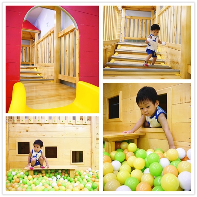 │台北。親子館│幼佑城堡。球池、音磚軌道溜溜球、攀岩、氣墊床、透明人體滾球 多元豐富的新遊樂體驗
