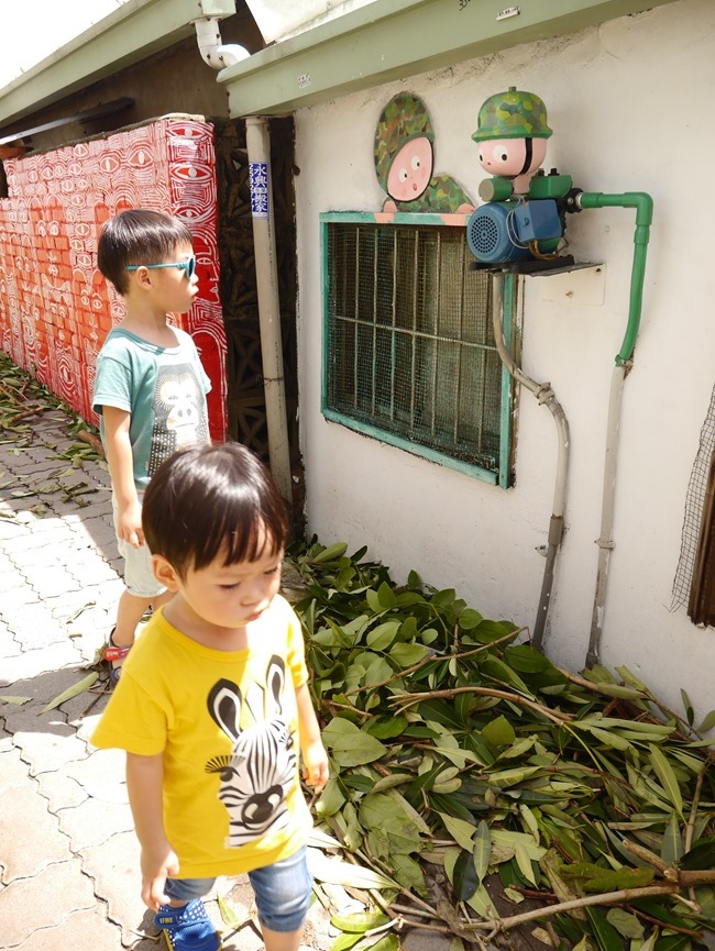 │台南。永康│老兵文化園區。讓人走進歷史充滿故事的彩色眷村