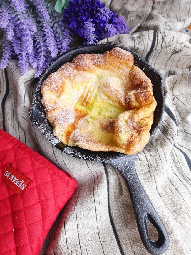 │食譜│鑄鐵鍋荷蘭烤鬆餅。美味無敵! │食譜│鑄鐵鍋荷蘭烤鬆餅。美味無敵!