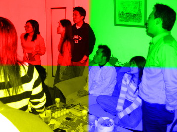 當我們擠在一起