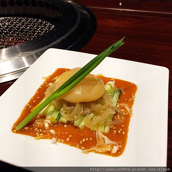 雪会席12,000円開胃小菜是干貝Good! 雪会席12,000円開胃小菜是干貝Good!