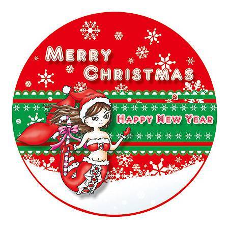 2012聖誕&新年快樂 紀念明信片