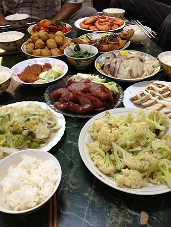 2013-02-09過年除夕團圓飯1